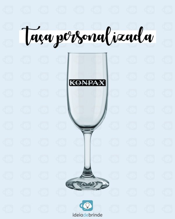 Taça de Champanhe Personalizada | Brindes Personalizados