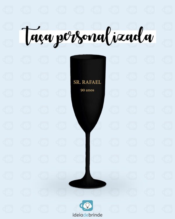 Taça de Champanhe Personalizada | Brindes Personalizados