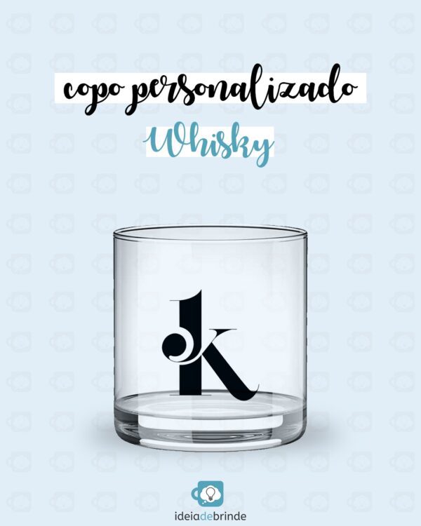 Copo Whisky Acrílico Personalizado | Brindes Personalizados