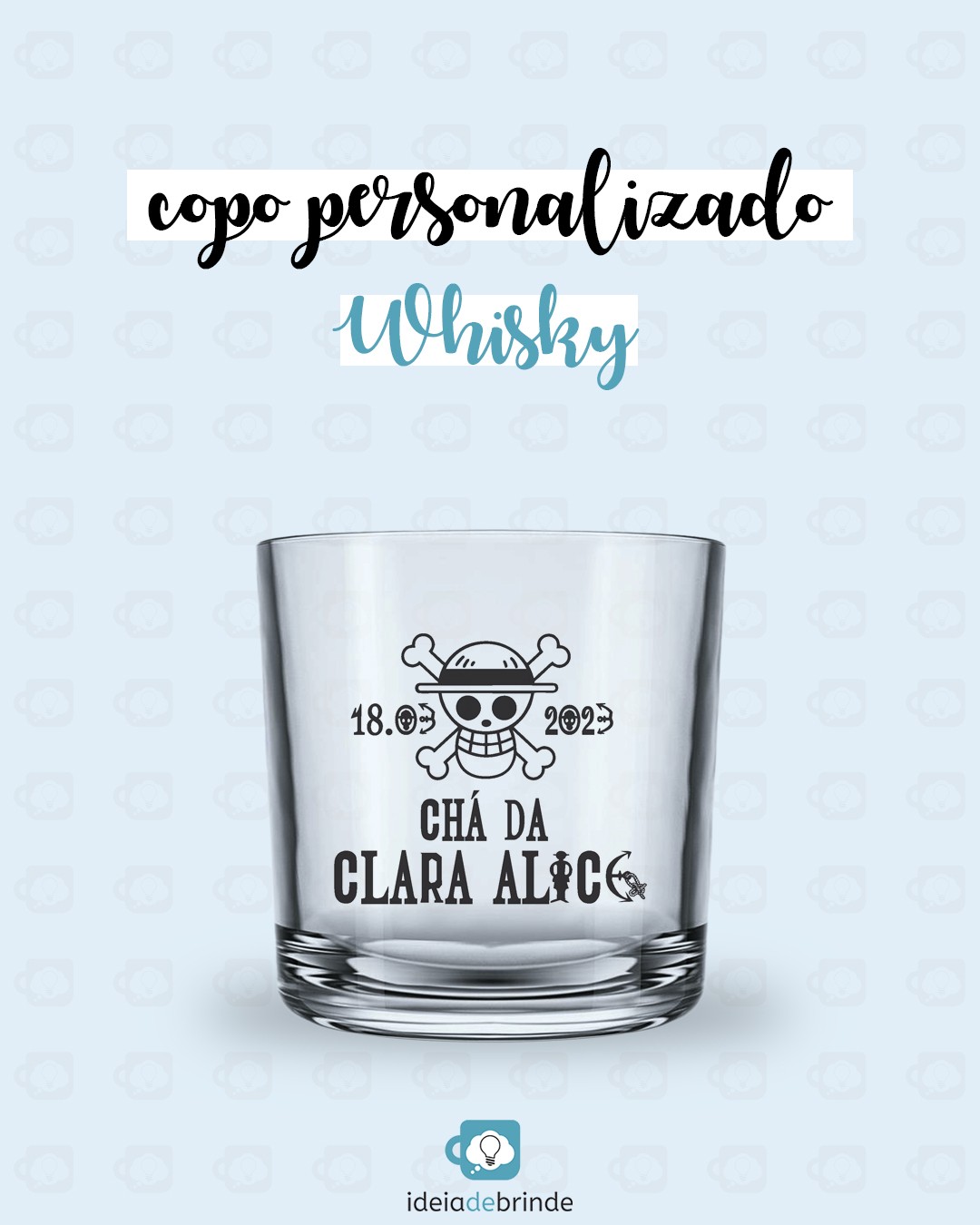 Copo Whisky Personalizado | Brindes Personalizados