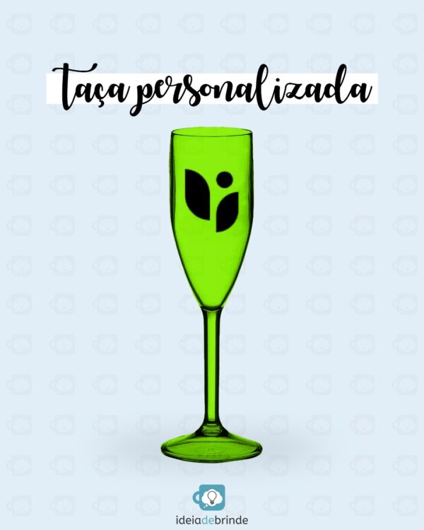 Taça de Champanhe Personalizada | Brindes Personalizados