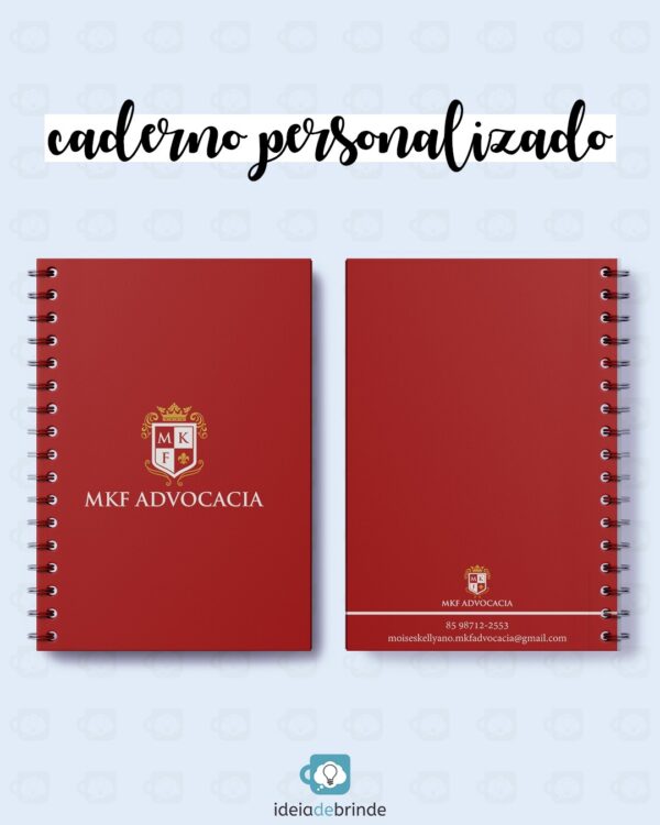 Caderno Personalizado | Brindes Personalizados