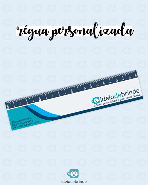 Régua Personalizada | Brindes Personalizados